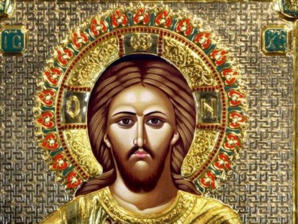 Icon of Jesus Christ Pantocrator GE Series, Detailed Artwork