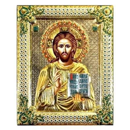 Icon of Jesus Christ Pantocrator GE Series, Spiritual Artwork