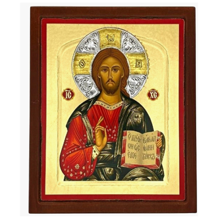 Icon of Jesus Christ Pantocrator ES Series, Religious Artwork