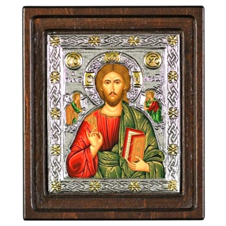 Icon of Jesus Christ Pantocrator D Series, Spiritual Artwork