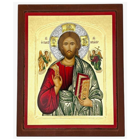 Icon of Jesus Christ Pantocrator ES Series, Christian Artwork