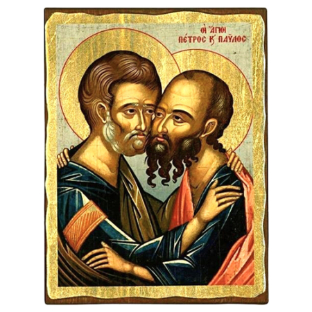 Icon of Saints Peter and Paul SW Series (Standard Style), Spiritual Artwork