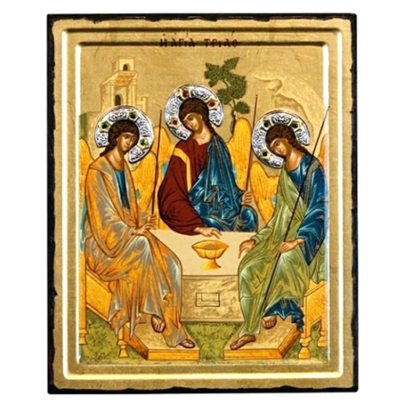 Icon The Holy Trinity ES Series Largest Size, Spiritual Artwork