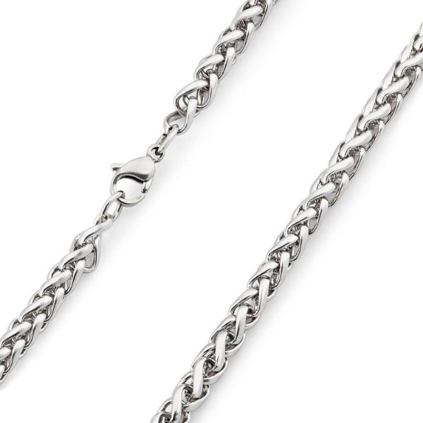 Oxidized Sterling Silver 2.0 mm Balinese Spiga Chain - 22