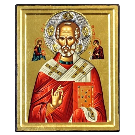 Icon Saint Nicolaos ES Series Largest Size, Spiritual Artwork