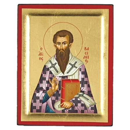 Icon of Saint Basileios S Series, Religious Artwork