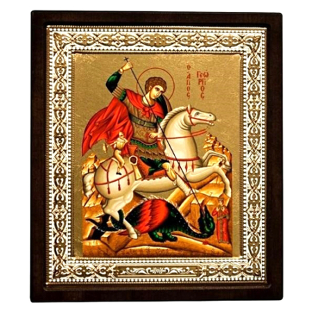 Icon of Saint George MR Series, Christian Artwork