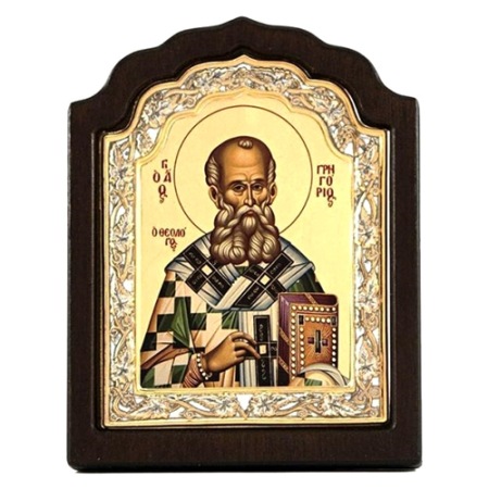 Icon of Saint Gregorios C Series, Spiritual Artwork