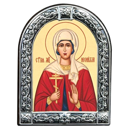 Icon of Saint Neonilla MC Series, Spiritual Artwork
