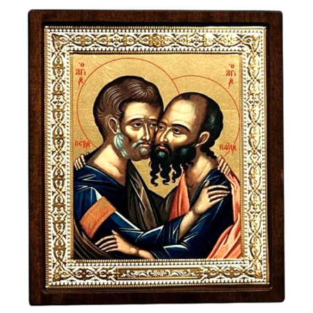 Icon of Saints Peter and Paul MR Series, Christian Artwork