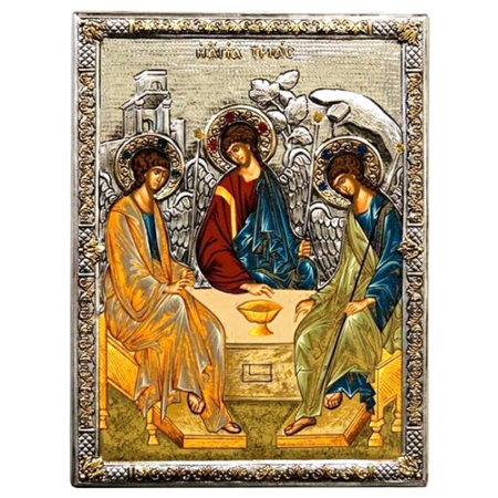 Icon of The Holy Trinity G Series, Christian Artwork