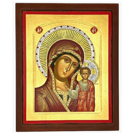 Icon of Virgin Mary of Kazan ES Series, Religious Artwork