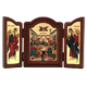 Triptych Icon of The Last Supper TE Series, Spiritual Artwork