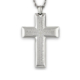 Stainless Steel Lord's Prayer Cross Pendant