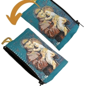 Religious Rosary Pouch Saint Anthony