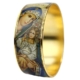 Bangle Bracelet Virgin Mary Eternal Bloom - Local Artist