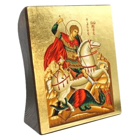 Icon of Saint George S Series Freestanding - Spiritual Artwork