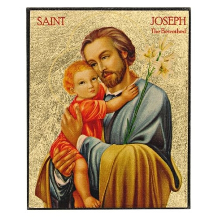 Icon of Saint Joseph S Series Magnet, Religious Artwork