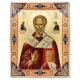 Icon Saint Nicholas SF Series, Religious Artwork