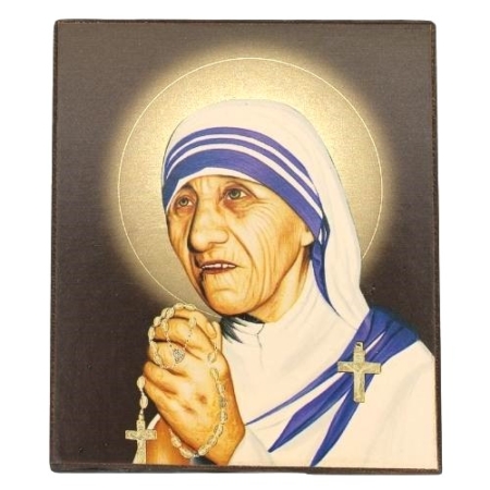 Icon of Mother Teresa Freestanding - Religious Artwork