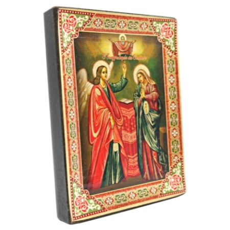 Icon The Annunciation SF Series Sideview, Religious Artwork