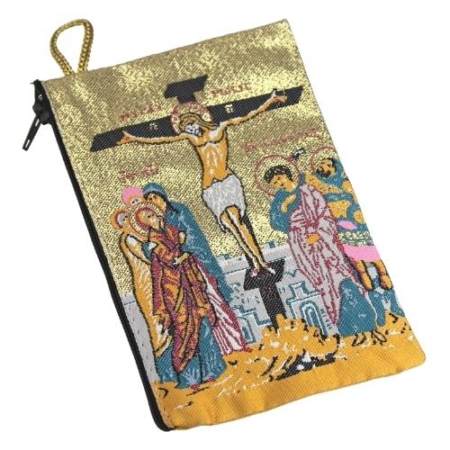 Rosary Pouch The Crucifixion Embroidery - Spiritual Apparel