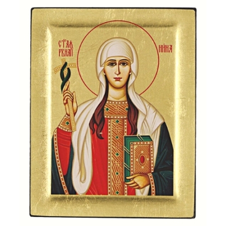 Icon of Saint Nina S Series, Religious Artwork