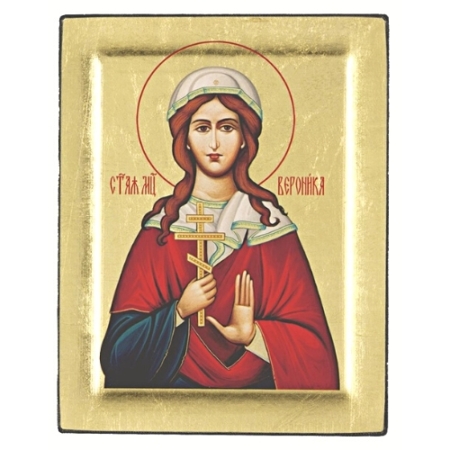Icon of Saint Veronica of Milan S Series, Religious Artwork