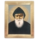 Icon of Saint Charbel S Series Side view, Religious Artwork