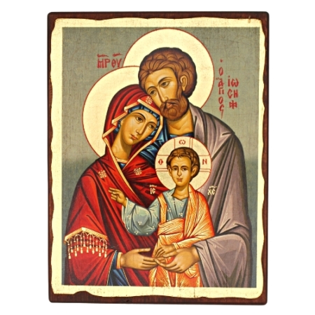Christian Icon of The Holy Family