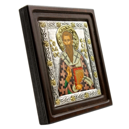 Religious Icon of Saint Basil The Great