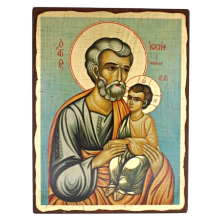 Saint Joseph Religious Art Icon